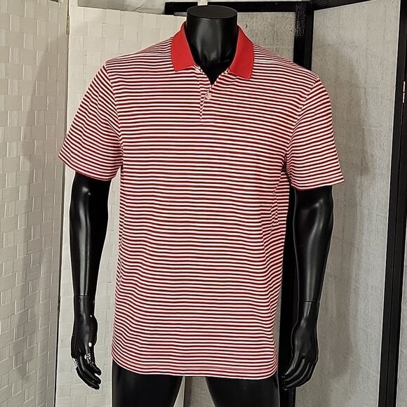 BRAND NEW NIKE DRI-FIT 2-BUTTON HALF-PLACKET SHORT SLEEVE POLO SHIRT - Picture 3 of 16